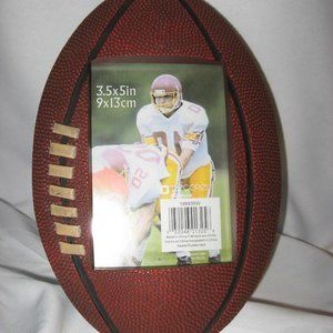 DECOREL (RUBBERMAID) FOOTBALL SHAPED PHOTO FRAME